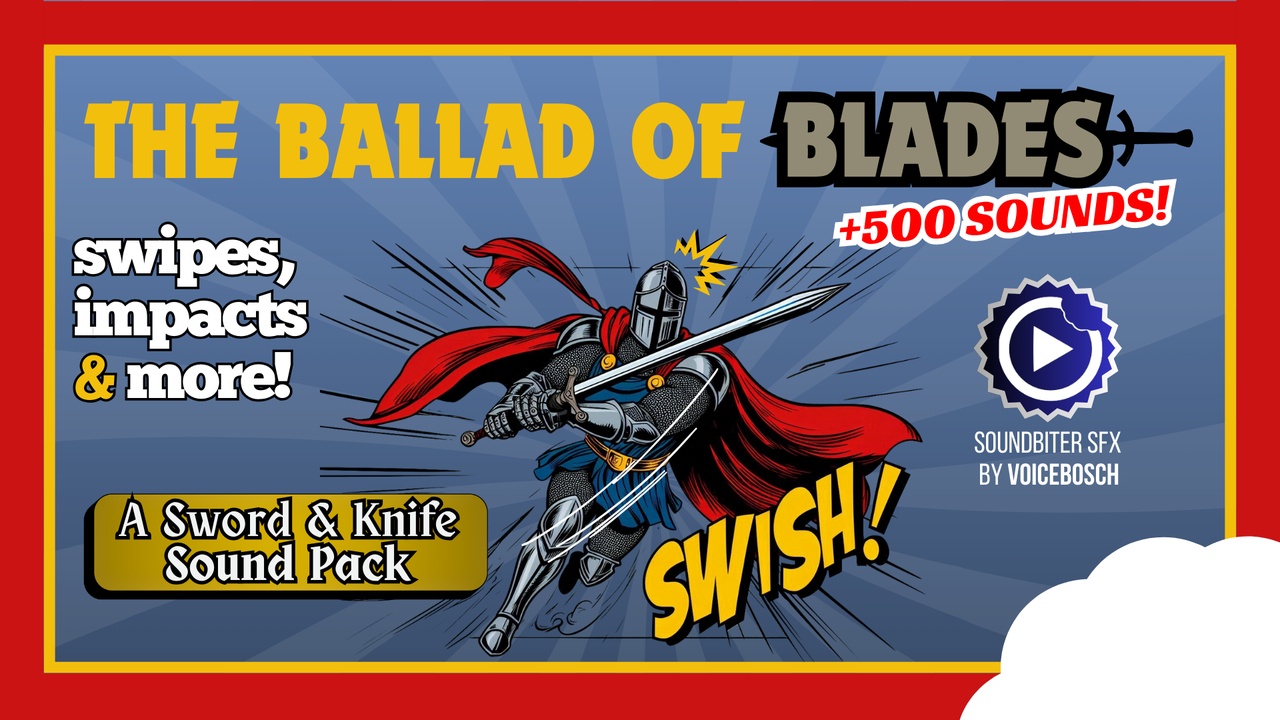 出品The Ballad of Blades - A Sword and Knife Sound Packのメディア1