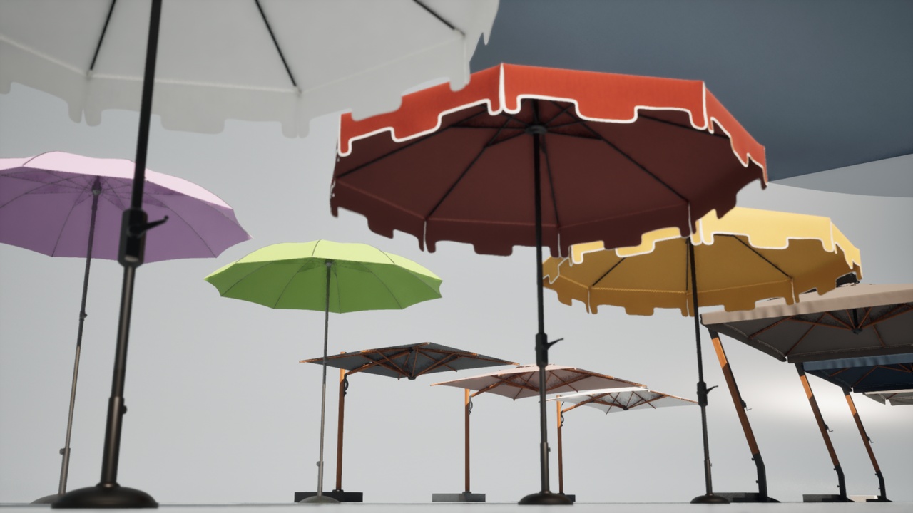 Media 1 for listing Decorative Umbrella Set