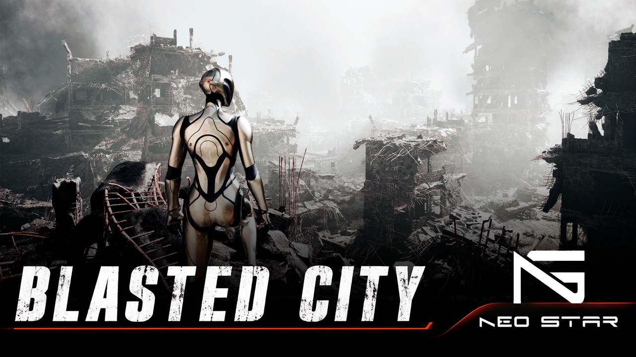 Media 1 for listing Blasted City - Destroyed Buildings Pack