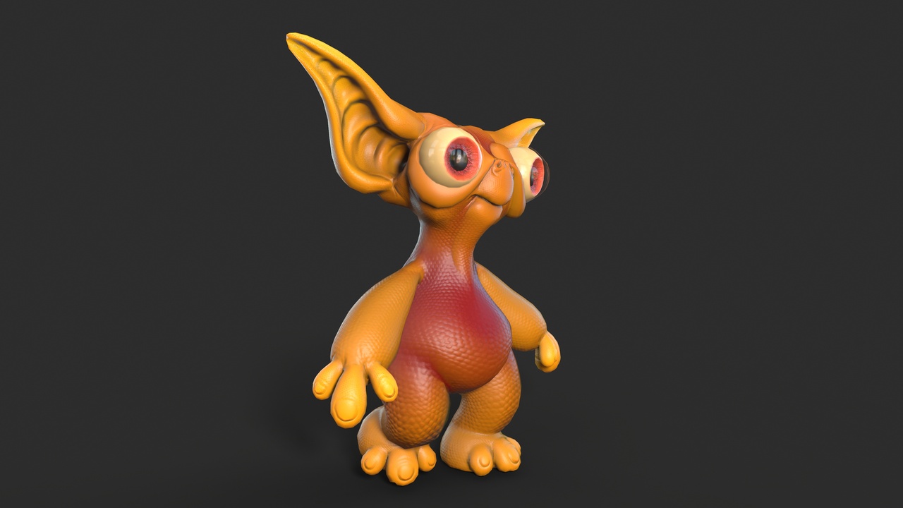 Media 1 for listing Cute monster