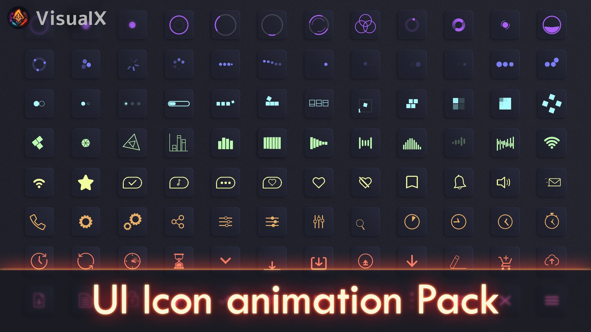 Media 1 for listing App UI Icon animation Pack: Volume 1