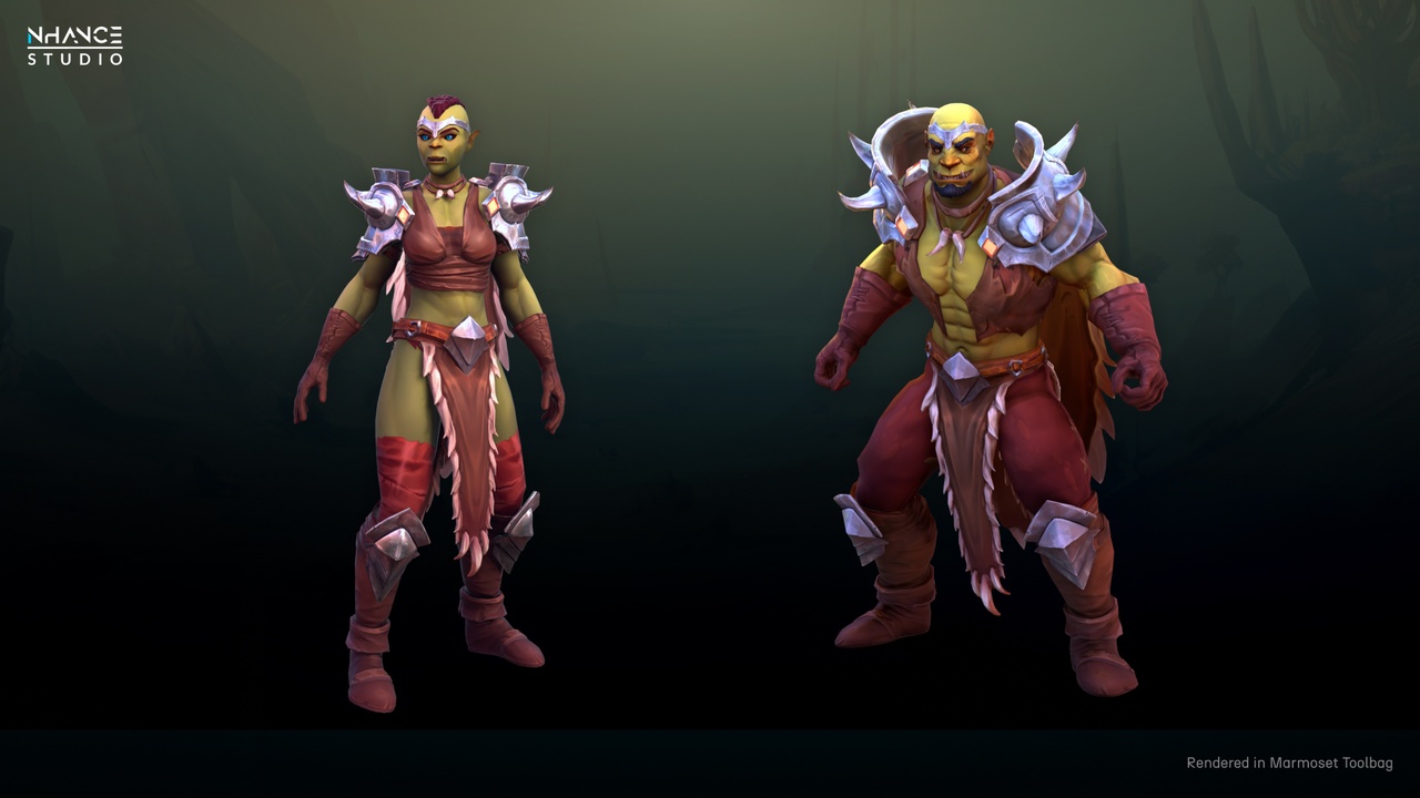Media 1 for listing Stylized Barbarian Outfit