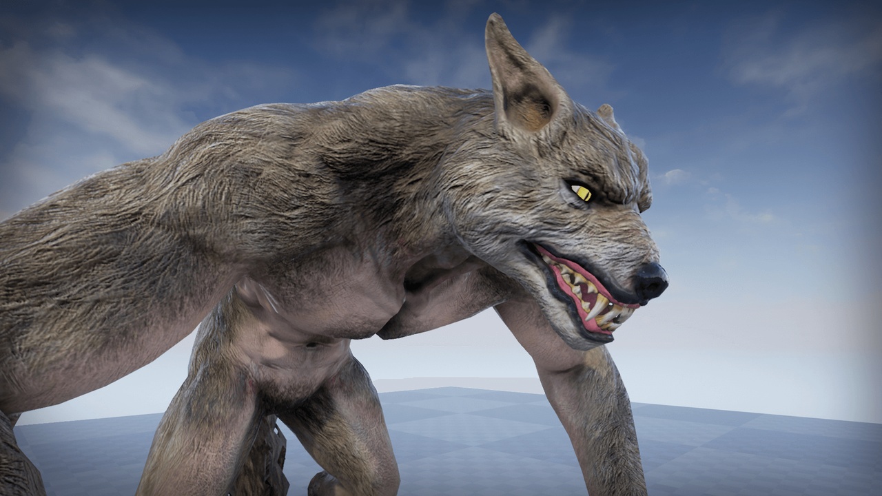 图片[2]-Werewolf in Characters - UE Marketplace -unrealengine5(虚幻社区）