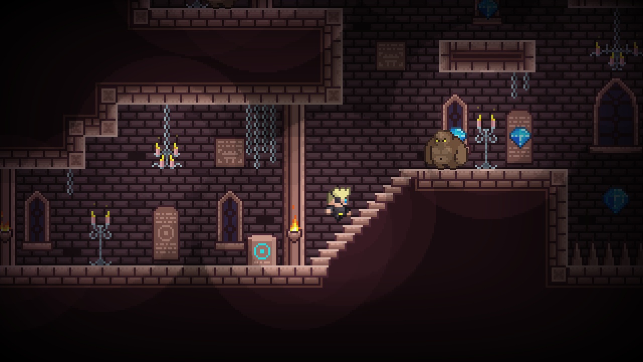 2D Platformer Forbidden Chambers Tileset 16x16 Pixelart | Fab