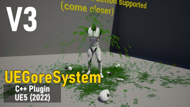 Gore and Dismemberment Plugin (Blueprint Exposed)