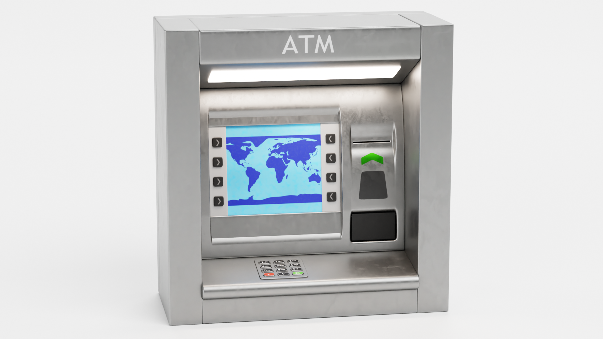 ATM Machine - Wall Mount Bank Terminal | Fab