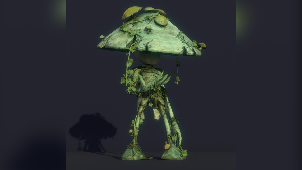 Media 1 for listing Stylized Mushroom Guy