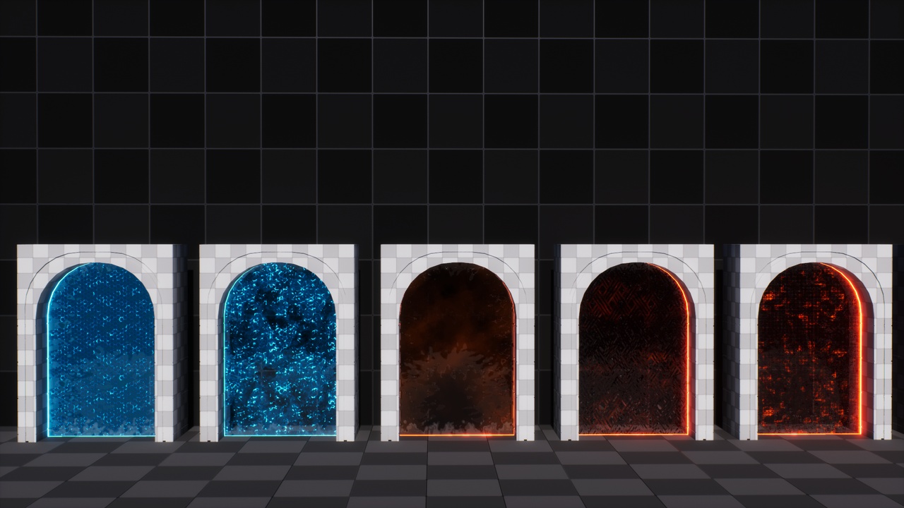 Media 1 for listing Stylized Barrier Shader