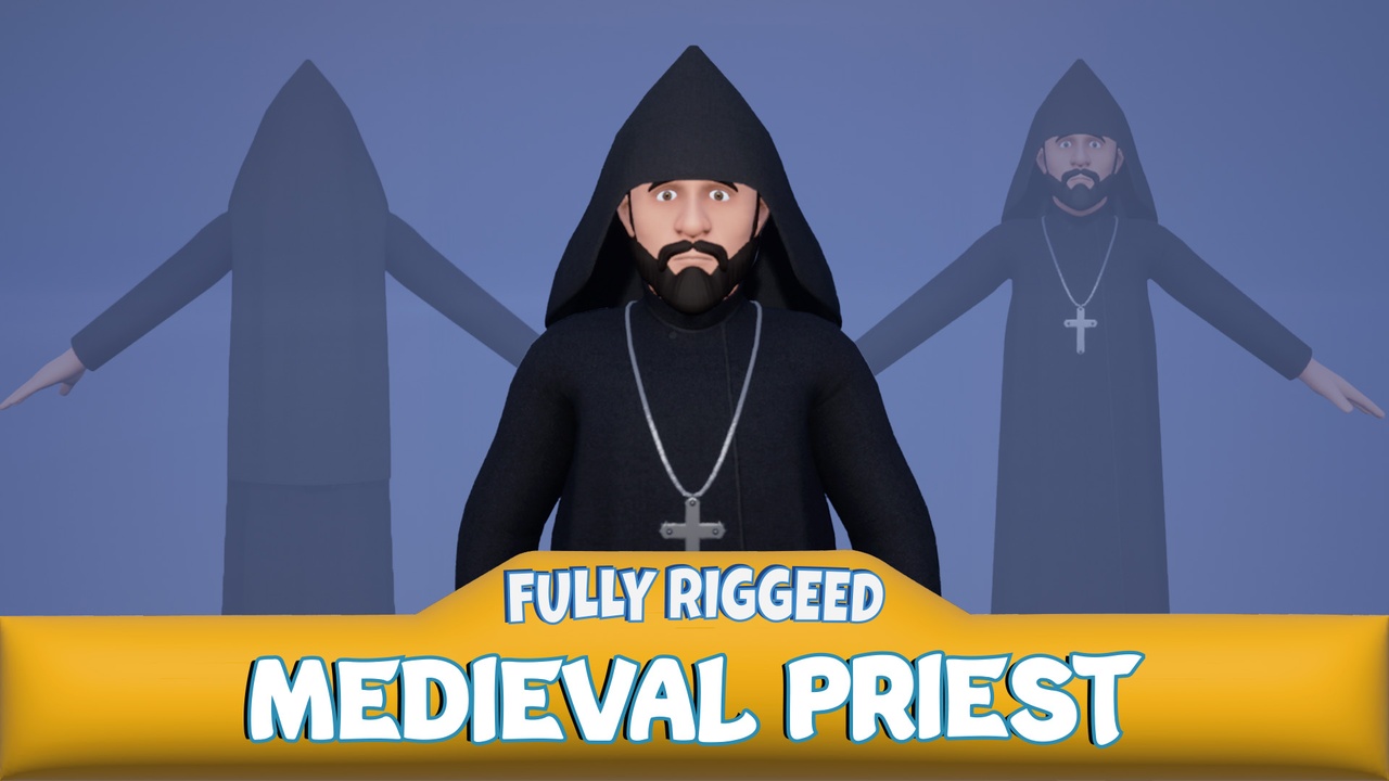 Media 1 for listing Medieval Priest