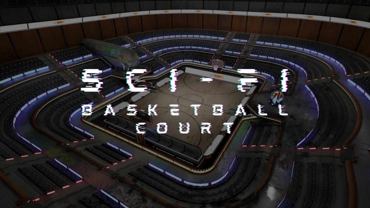 Mídia 1 do anúncio SCI FI BASKET COURT