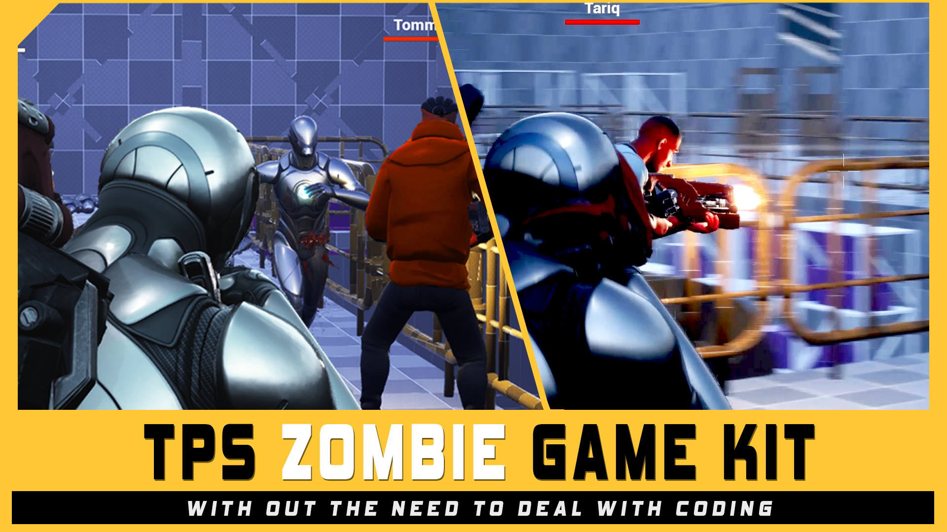 TPS Zombie Game Kit - AI Teammates & Full Customization | Fab
