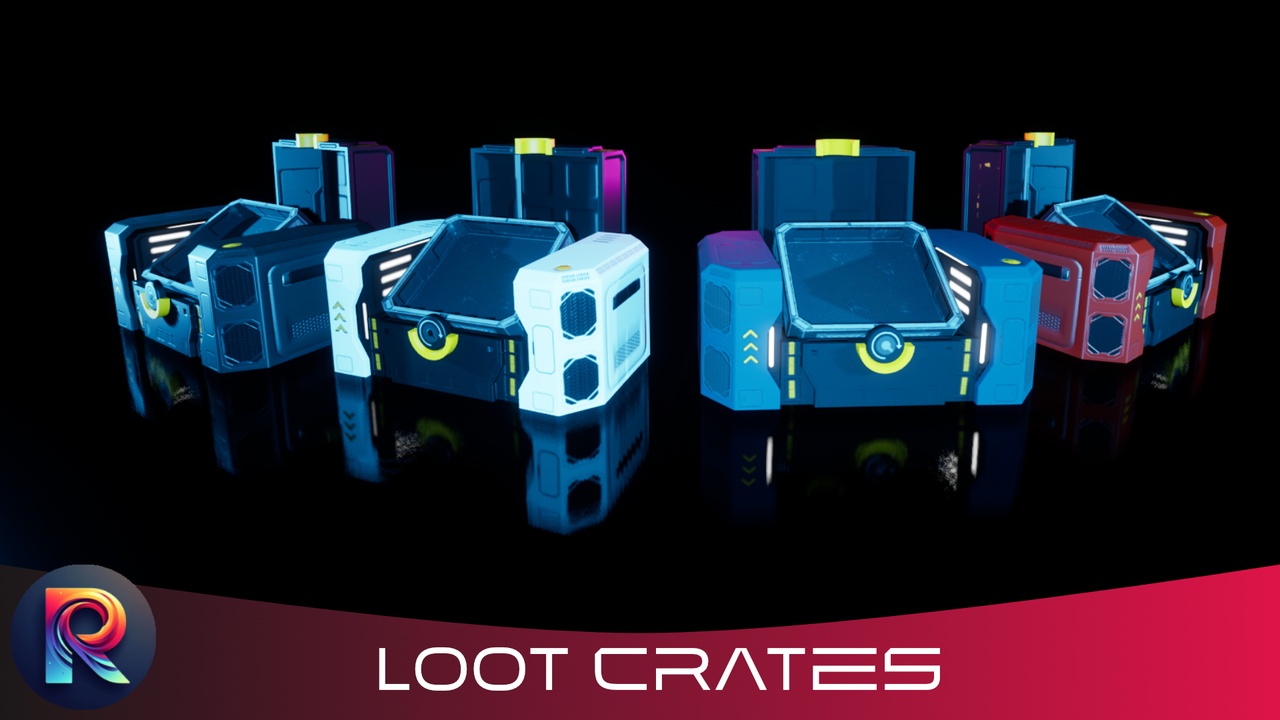 Media 1 for listing Sci-Fi Loot Crates