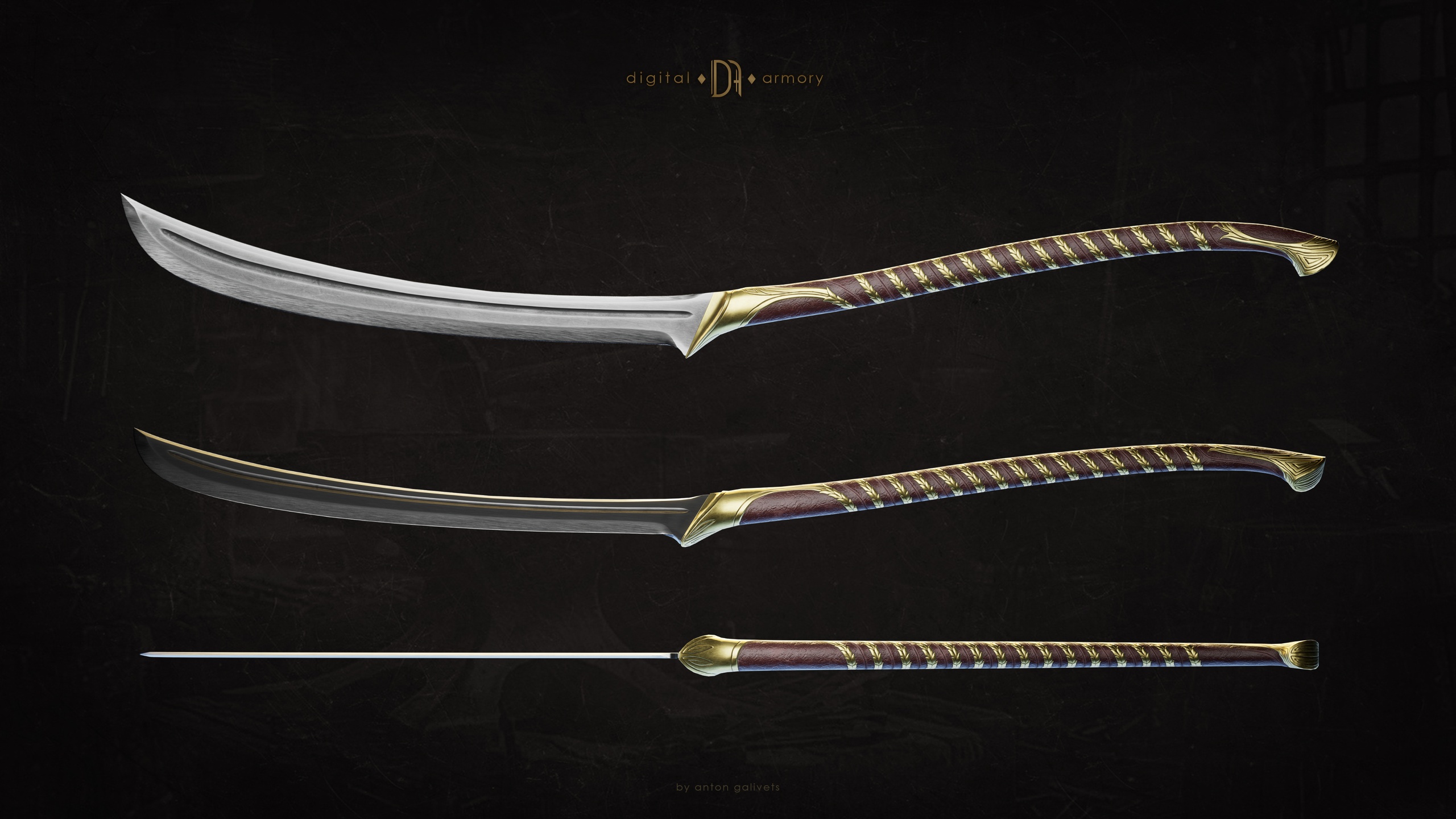 Media 1 for listing High Elven Warrior Sword