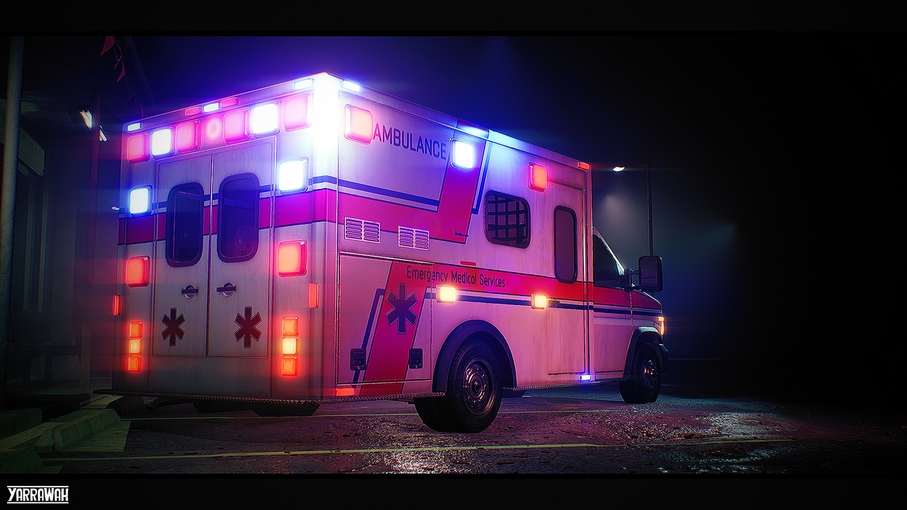 Ambulance - Drivable 제품 등록을 위한 미디어 1개