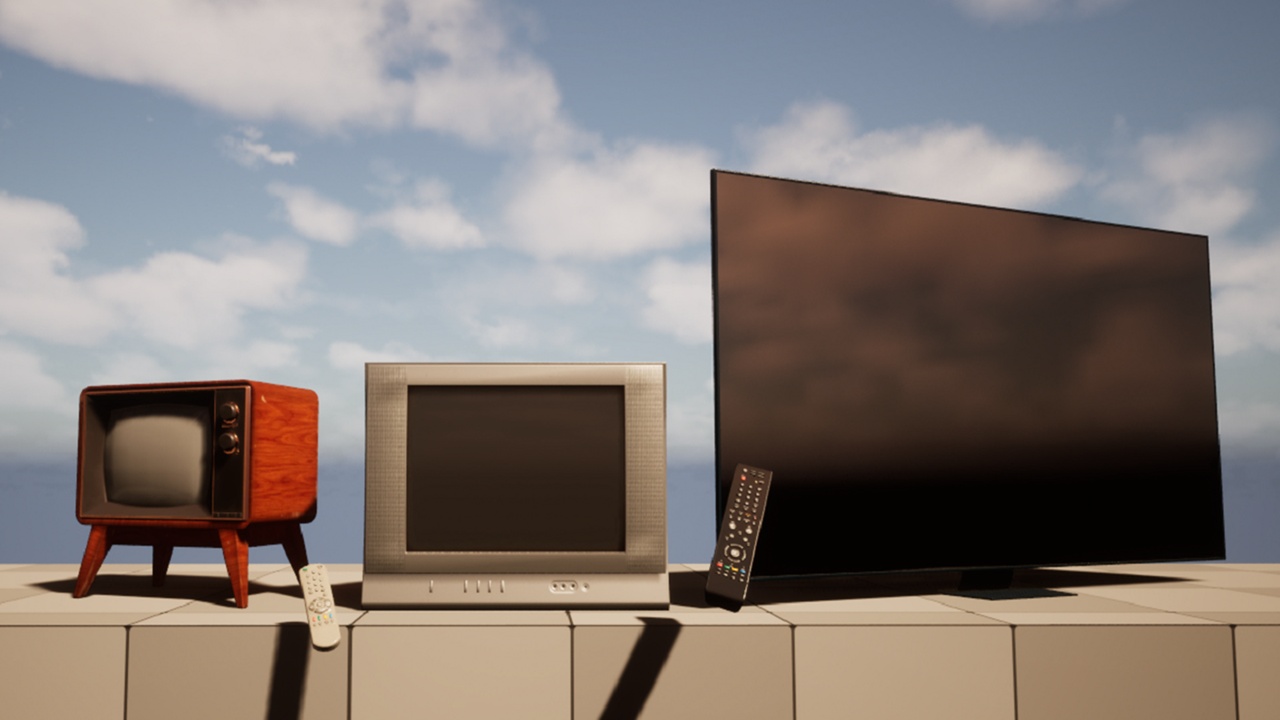 Media 1 for listing Working Television for Unreal