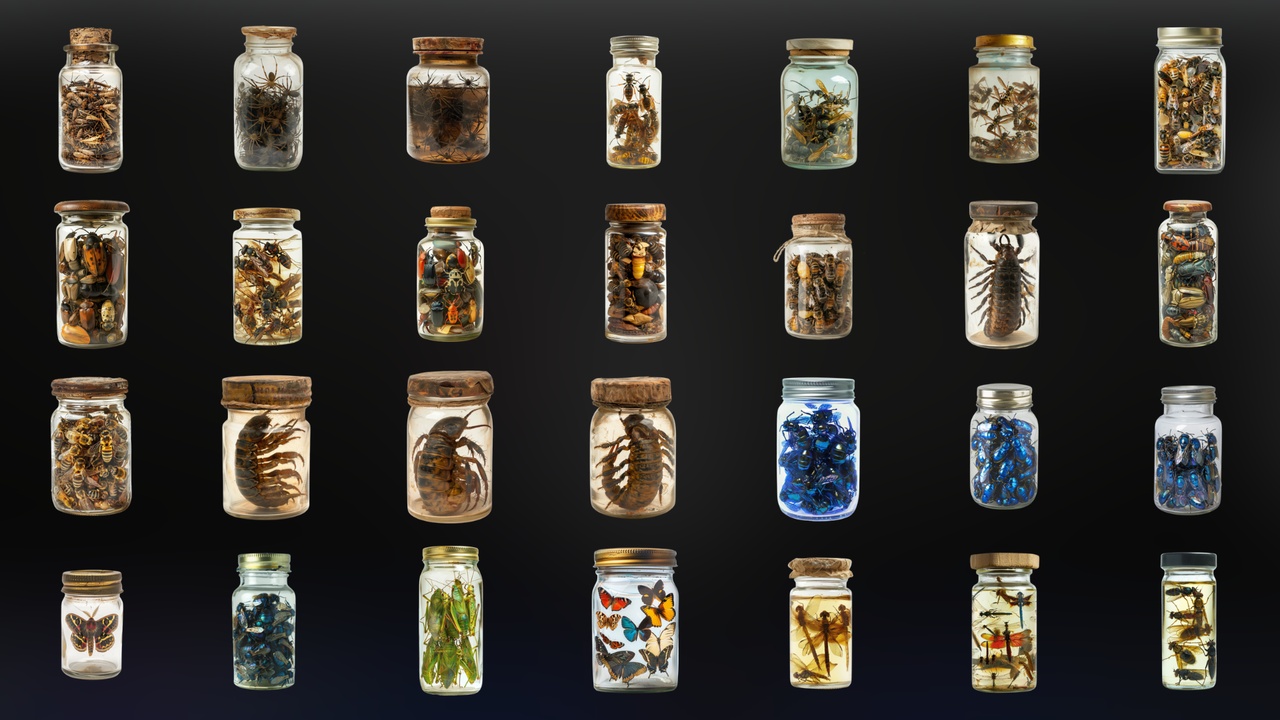 Media 1 for listing Insects in a jar - Icon Pack