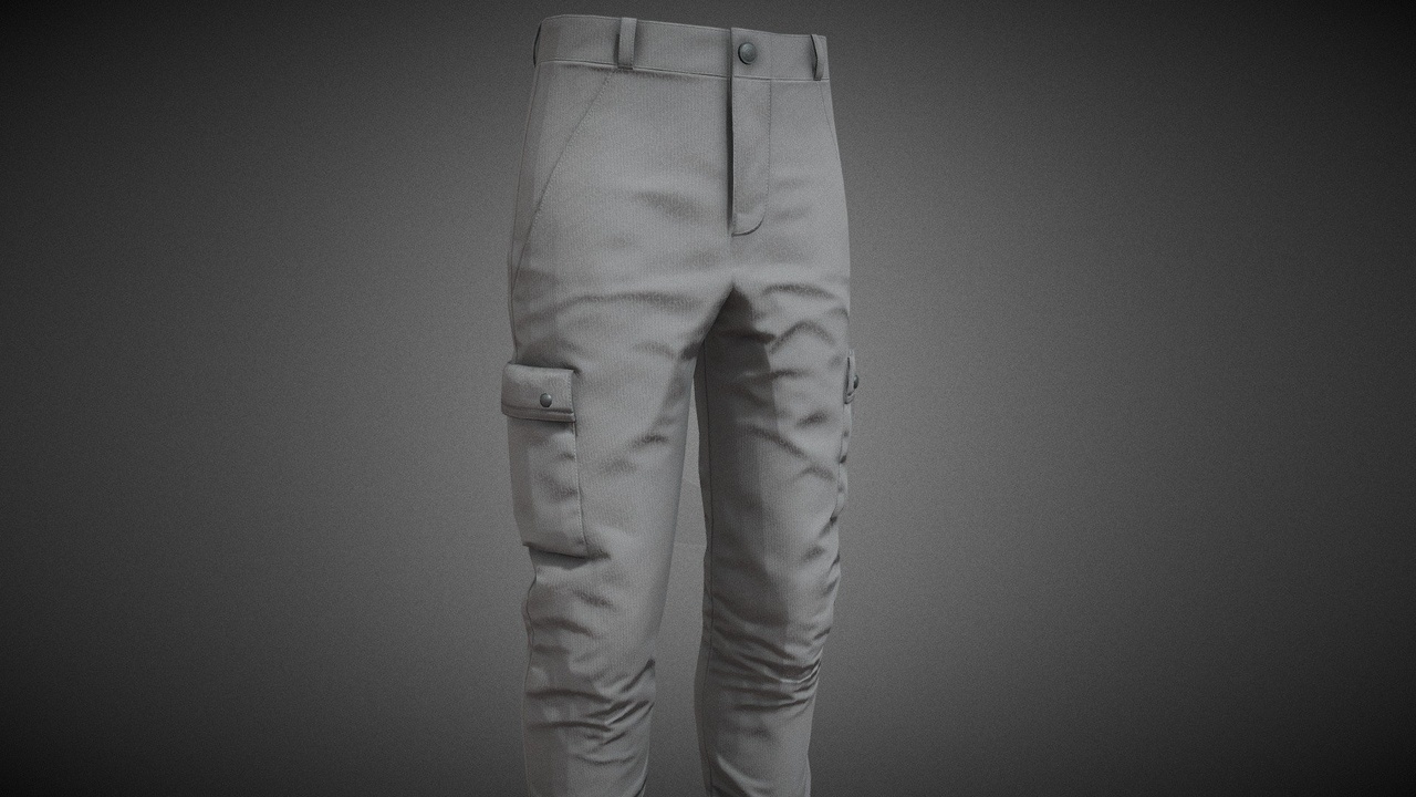 Media 1 for listing Gray Snowboard Pants Style 1