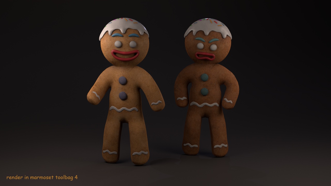 Media 1 for listing Gingerbread man