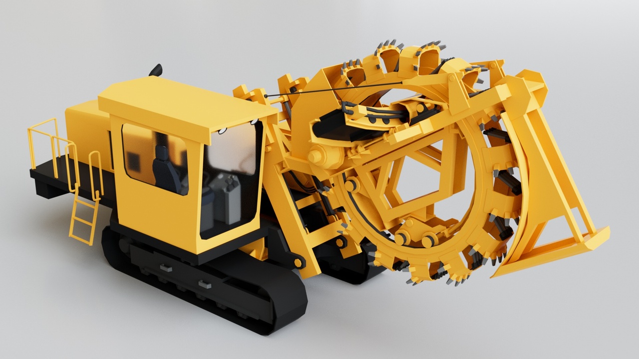 Media 1 for listing Wheel Trencher Heavy Machinery Construction Vehicle