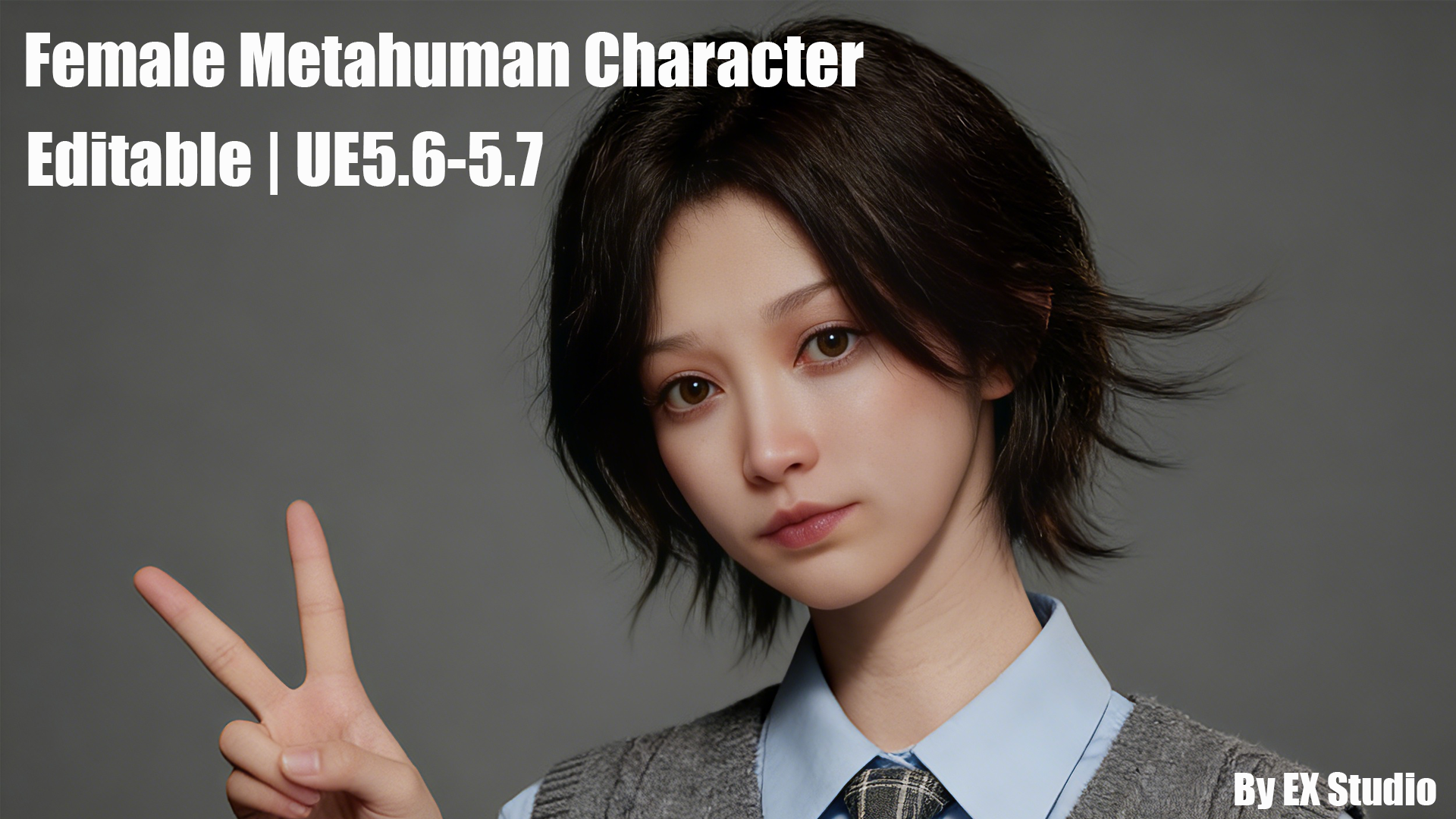 Female Metahuman Character | Editable | Metahuman | UE5.6-5.7 | MH_F_05 ...