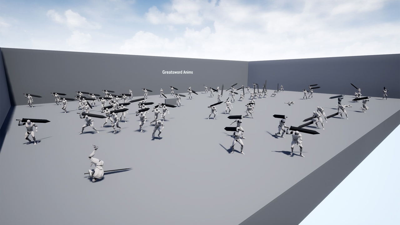 Media 1 for listing Greatsword Anims