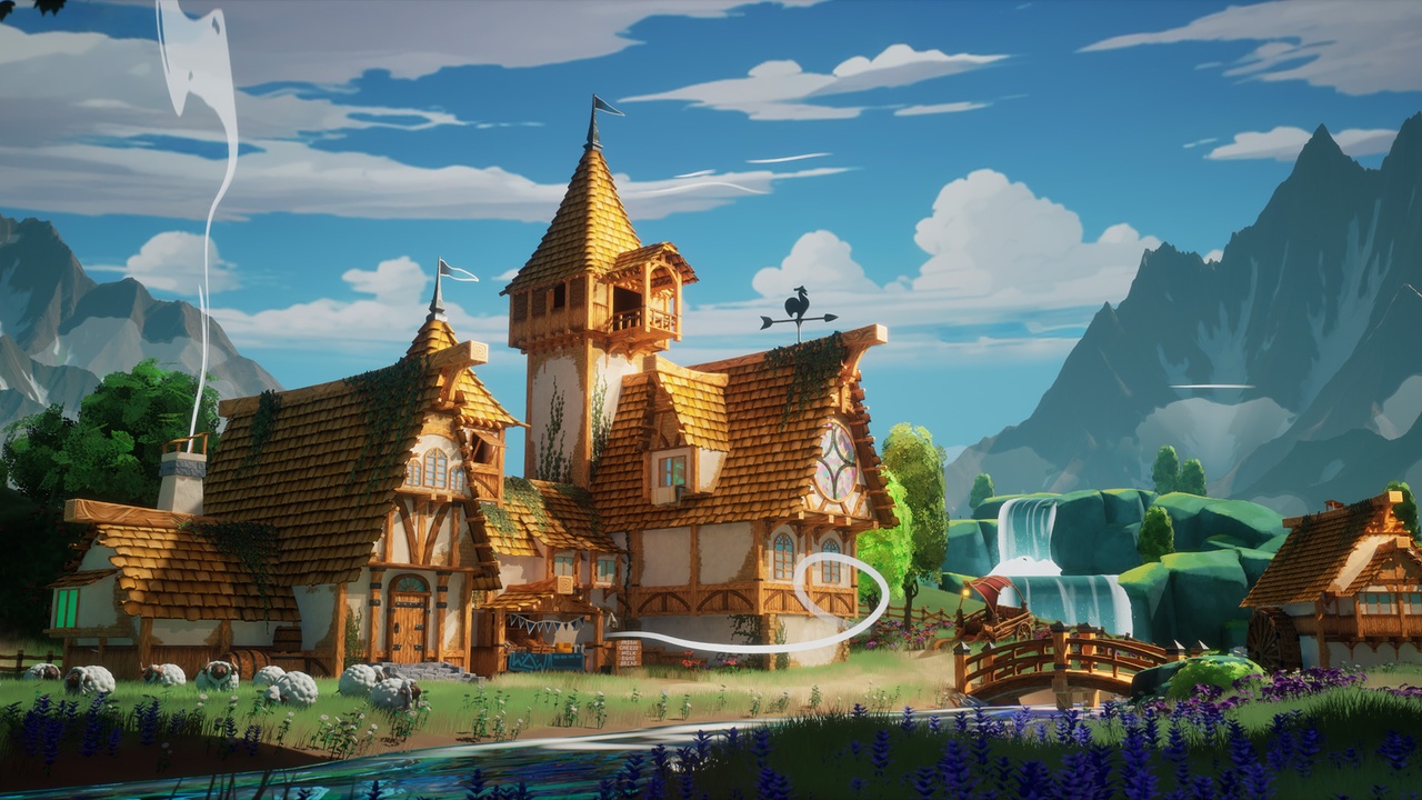 Media 1 for listing Stylized Peaceful Cottage - Game Environment