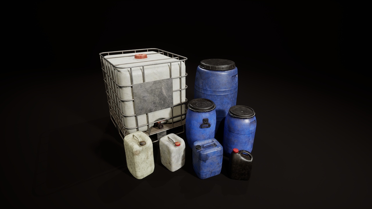 Media 1 for listing Industrial Plastic Containers Set