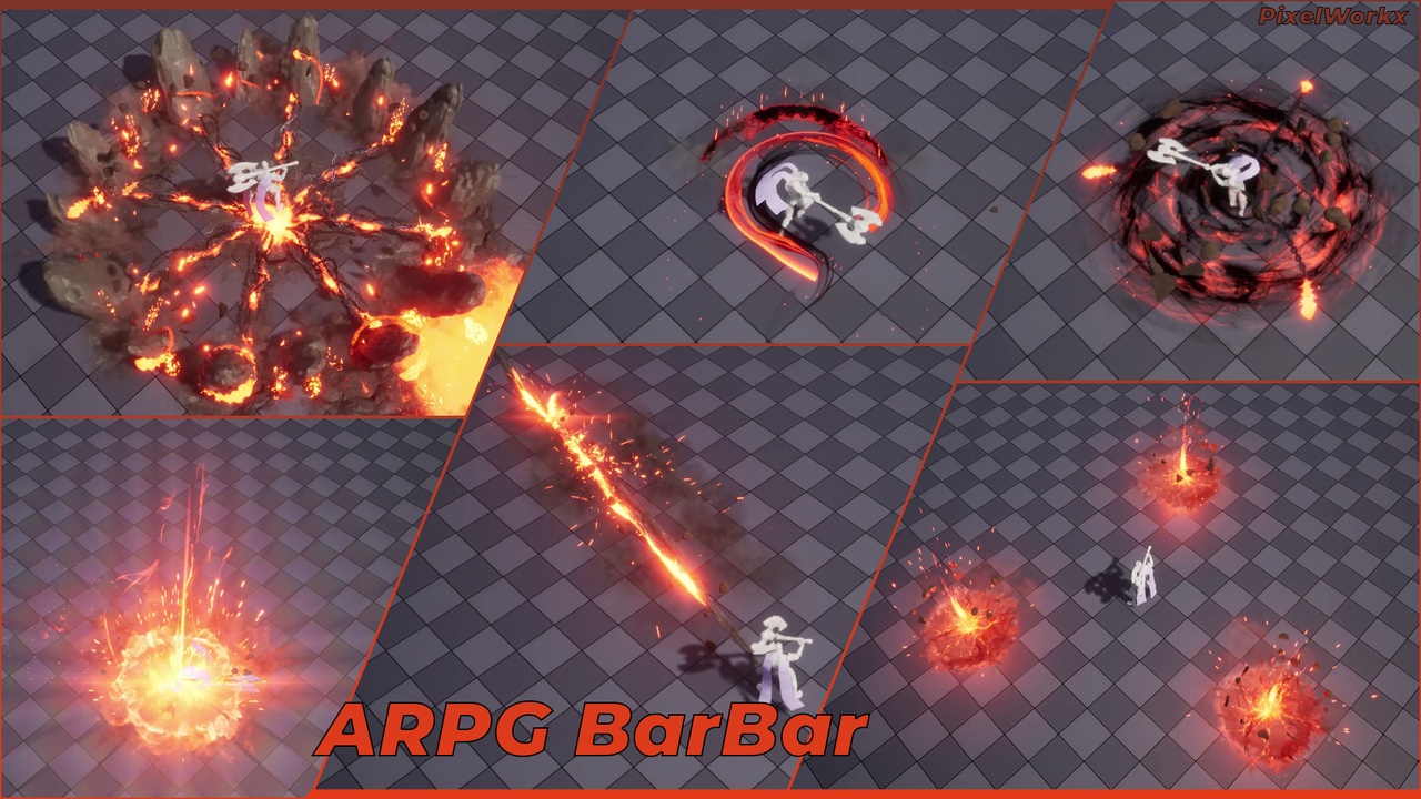 Медиа 1 для объявления ARPG VFX - Barbarian/Warrior
