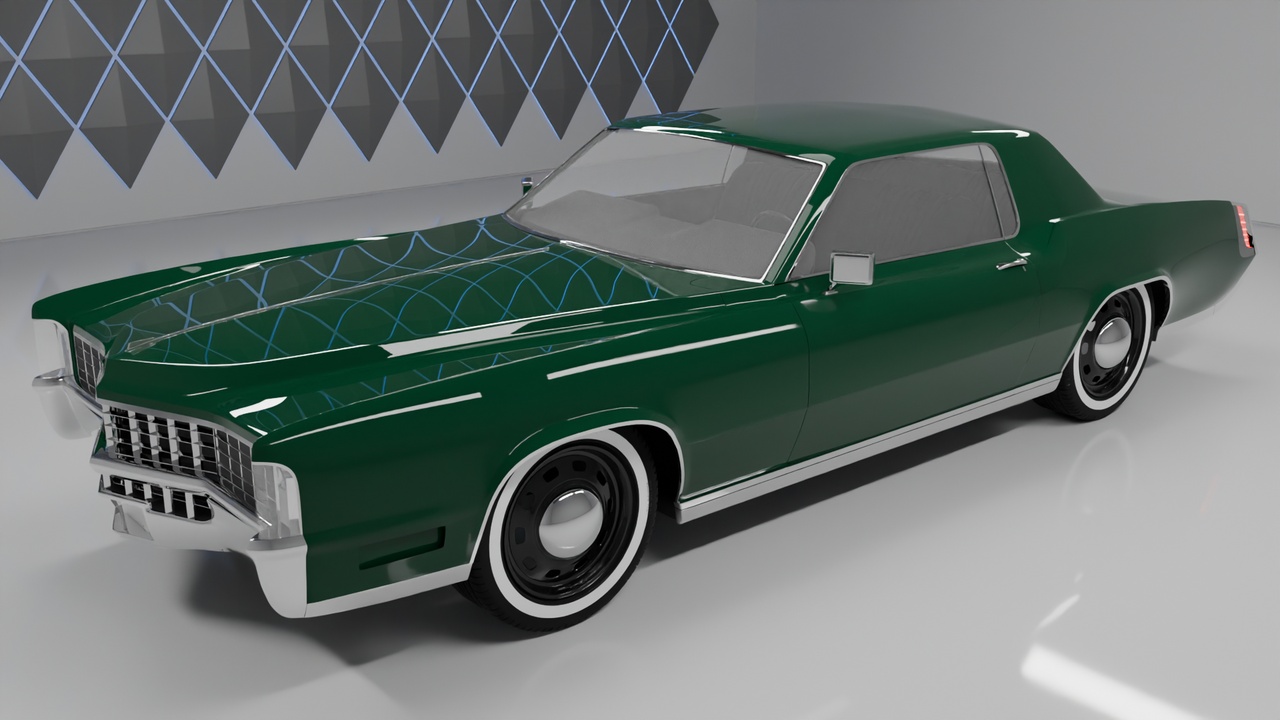 Media 1 for listing Driveable Classic Car 29 (UE4 & UE5 +blend+FBX)