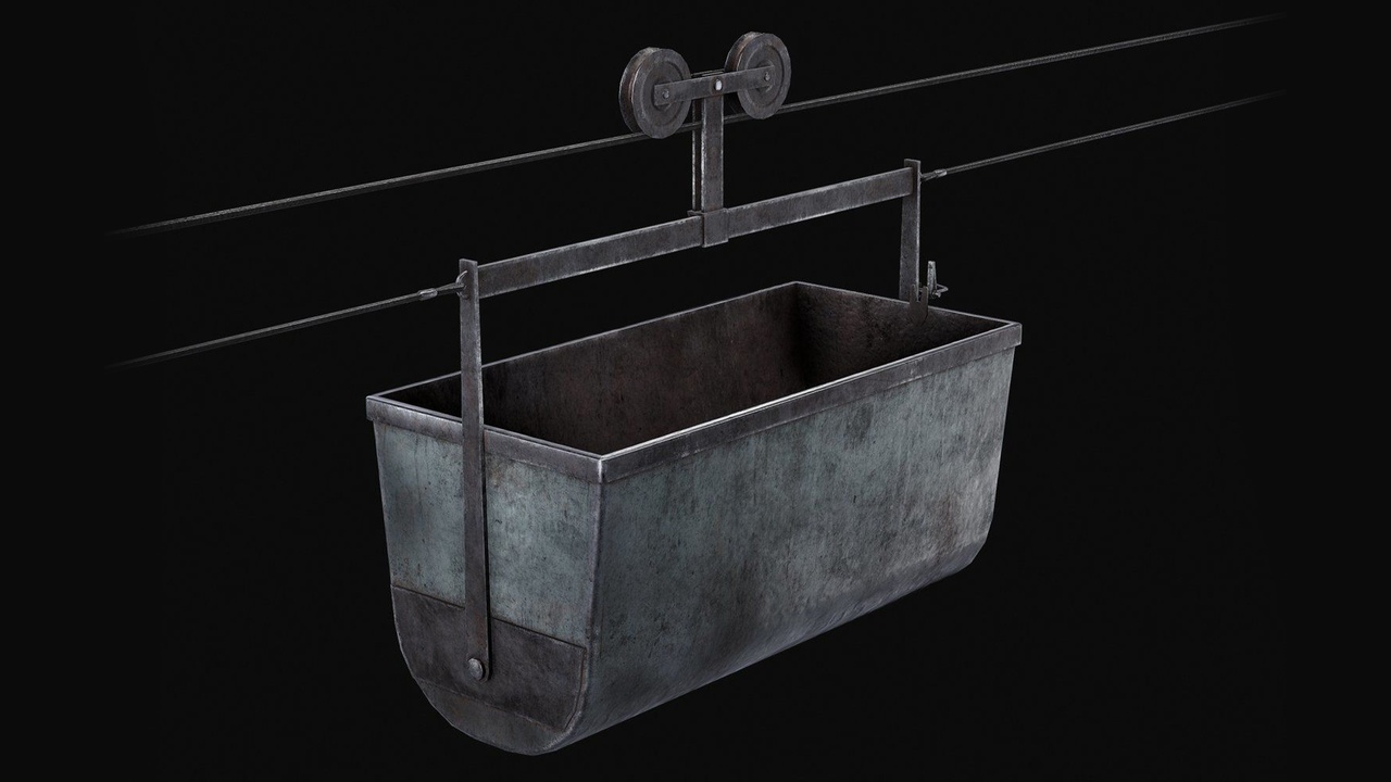 Media 1 for listing Mine Large Hanging Cart
