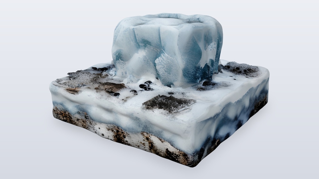 Media 1 for listing Ice Block on Snow Tile