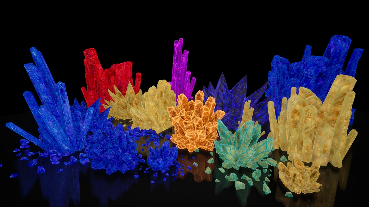 Media 1 for listing Stylized Crystals Collection