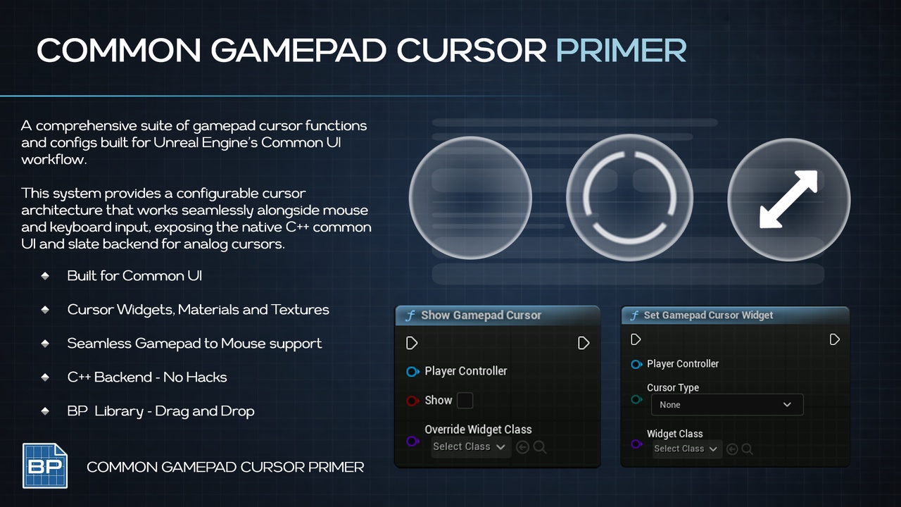 Media 1 for listing Common Gamepad Cursor Primer