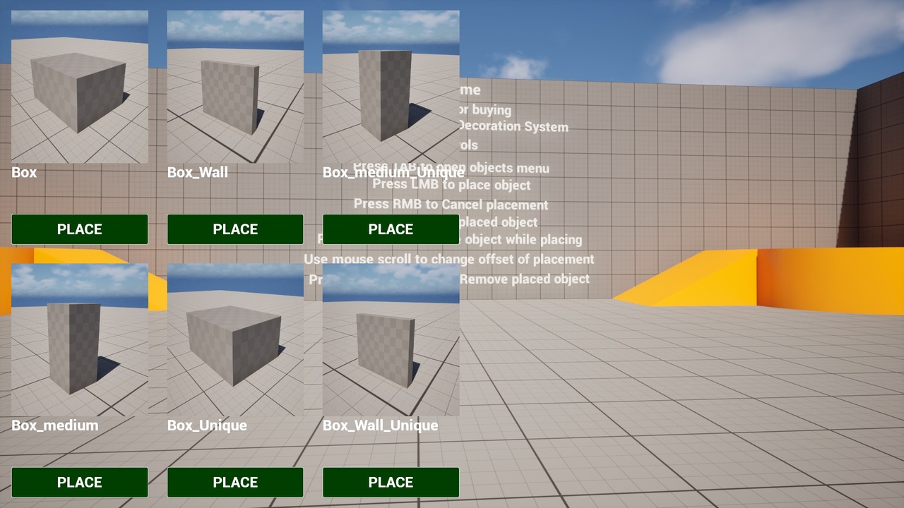 Media 1 for listing In-Game Building & Decoration System