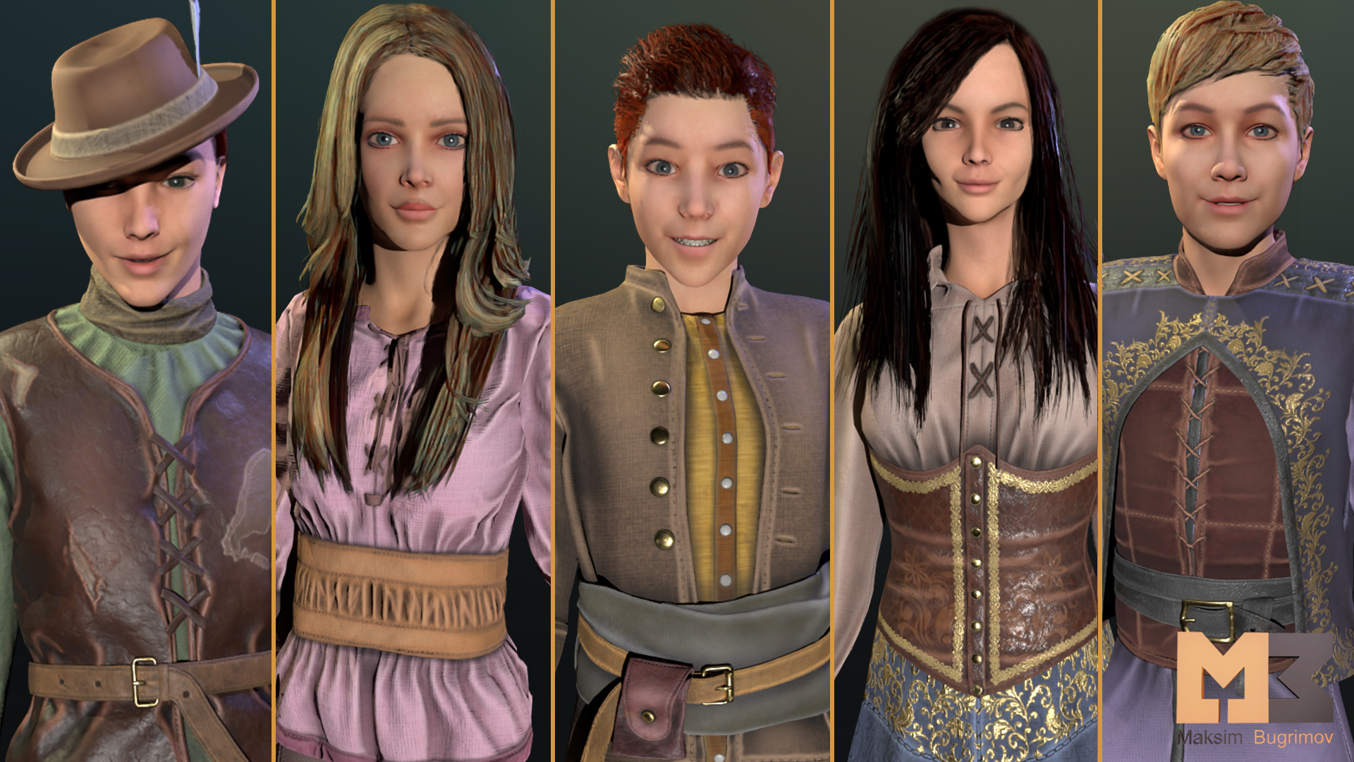 NPC Charaters Kids (Pack) | Fab