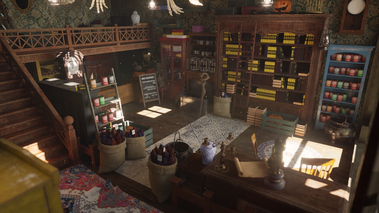 Media 1 for listing Fantastic Magic Shop Interior Pack