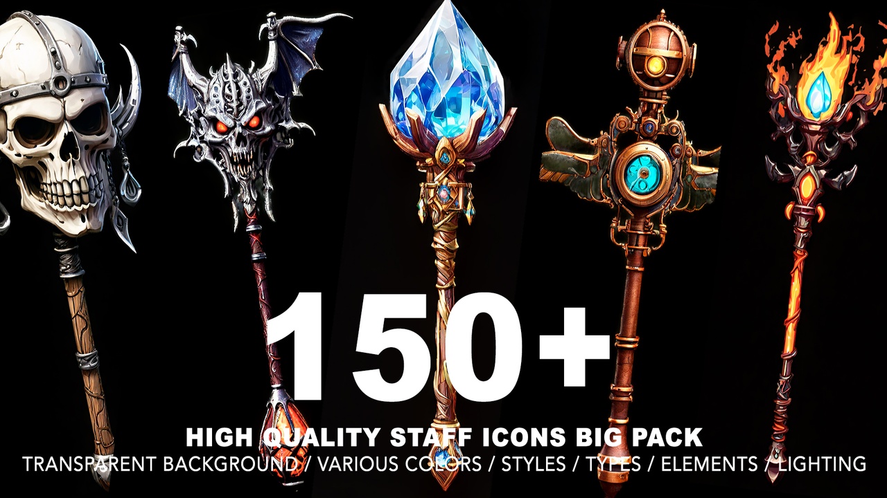 Media 1 for listing 150+ STAFF ICONS