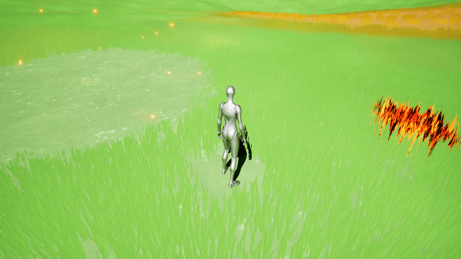 Interaction Grass System | Fab