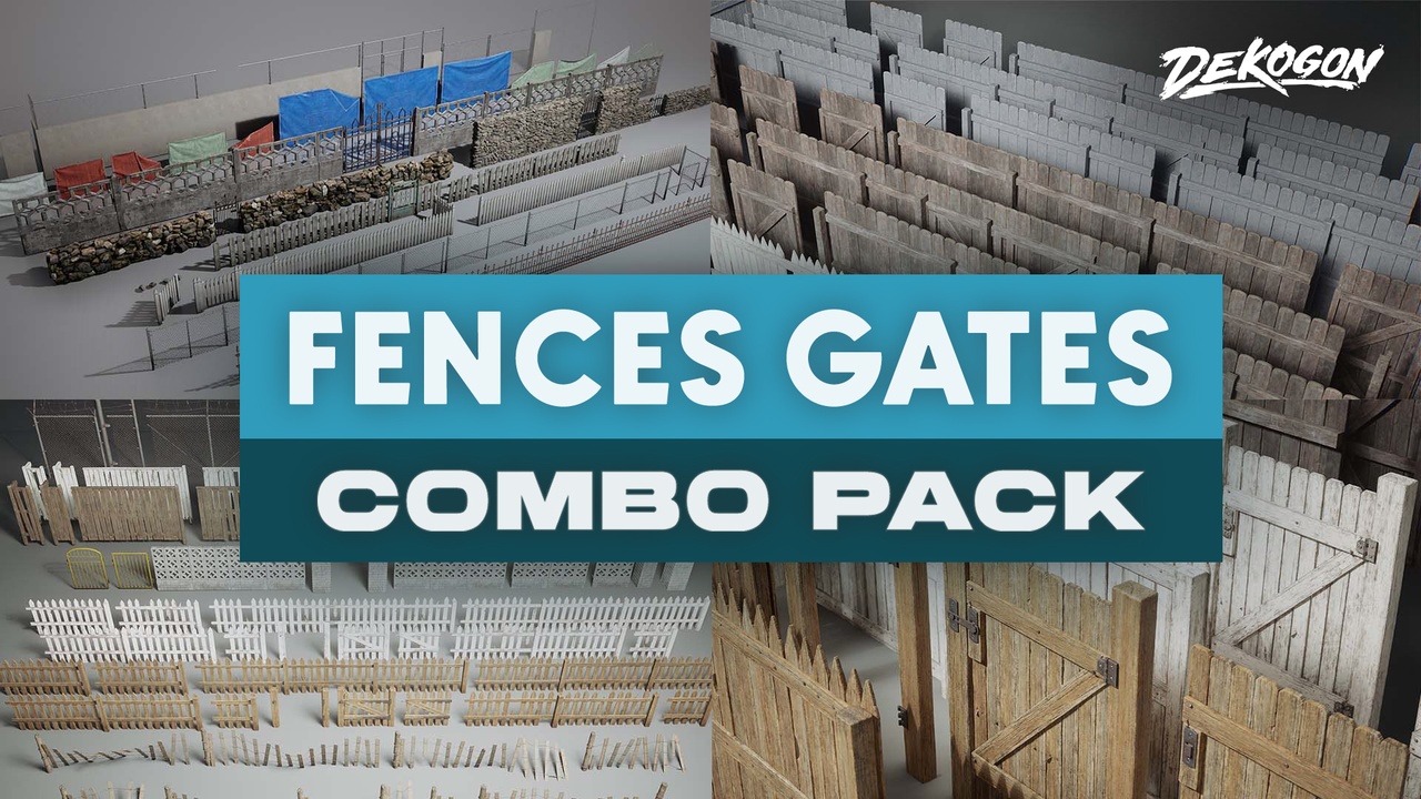 Fences COMBO PROP PACK (VOL 1-3) 제품 등록을 위한 미디어 1개