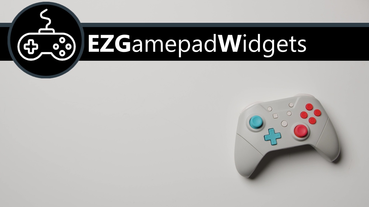 商品 EZGamepadWidgets - Simple Widget Gamepad Support 的媒体 1