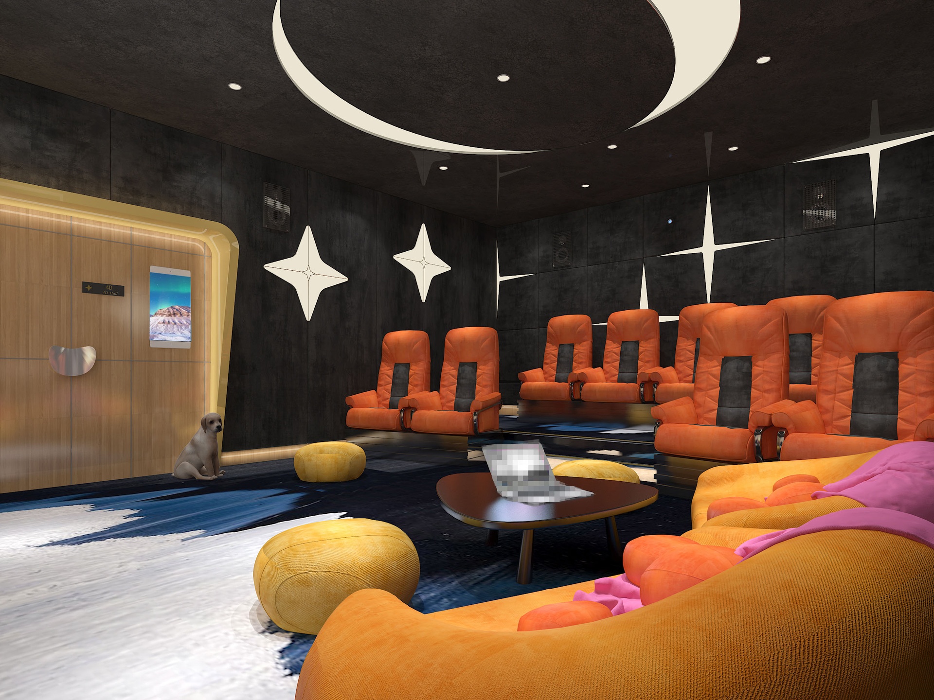 Media 1 for listing Luxury Entertainment Lounge | Private Cinema & Media Room Vol.01