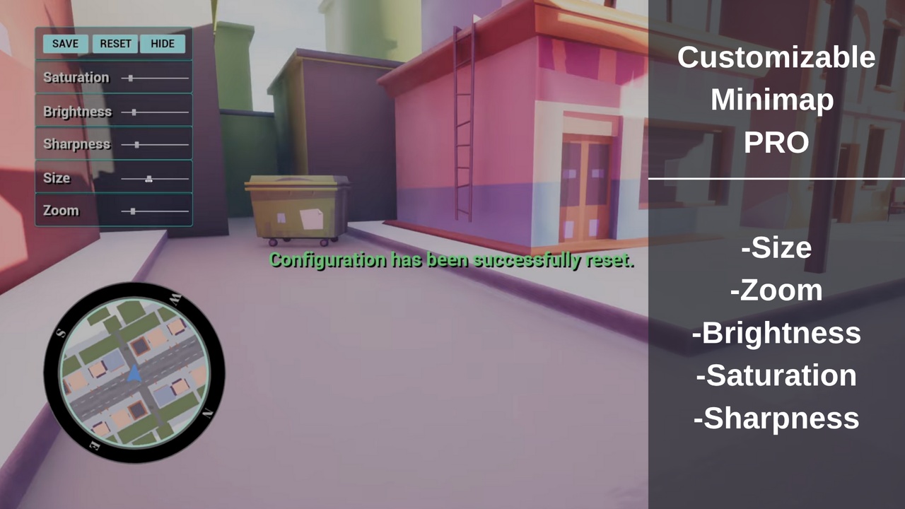 Media 1 for listing Customizable MiniMap Pro
