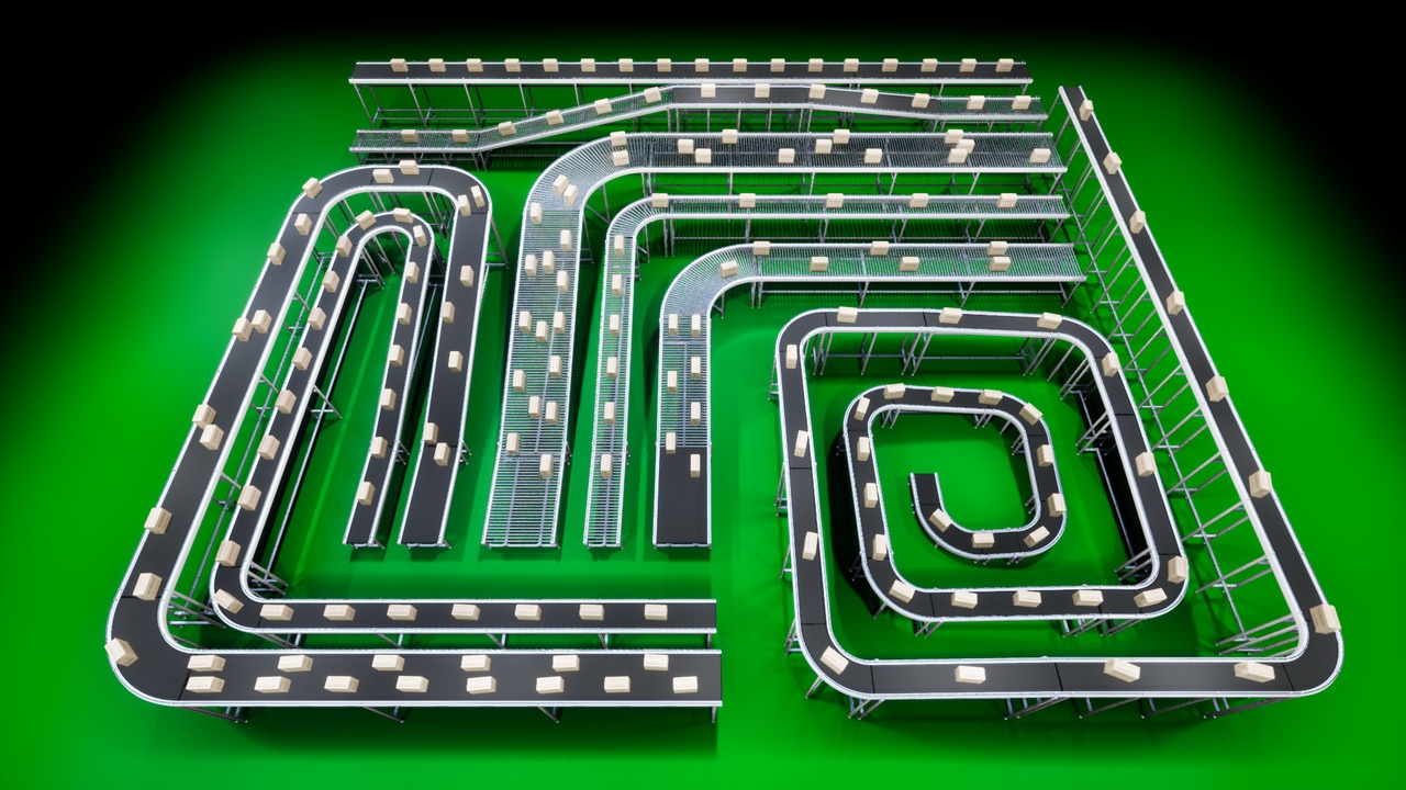 Media 1 for listing Modern conveyor systems