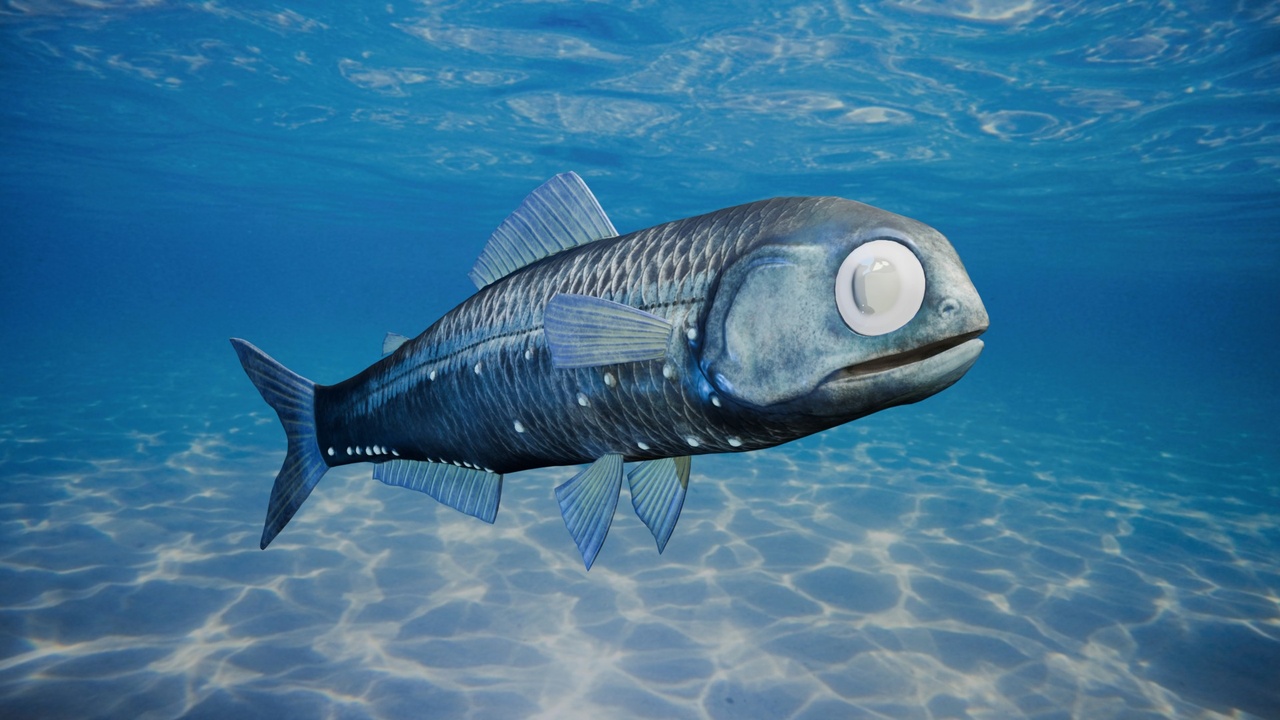 Media 1 for listing Deep Sea Bioluminescent Lanternfish
