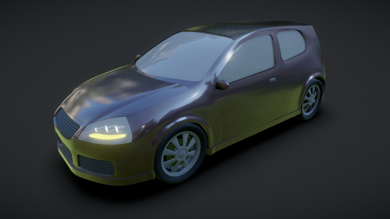 Media 1 for listing 3D Car: Hatchback #1
