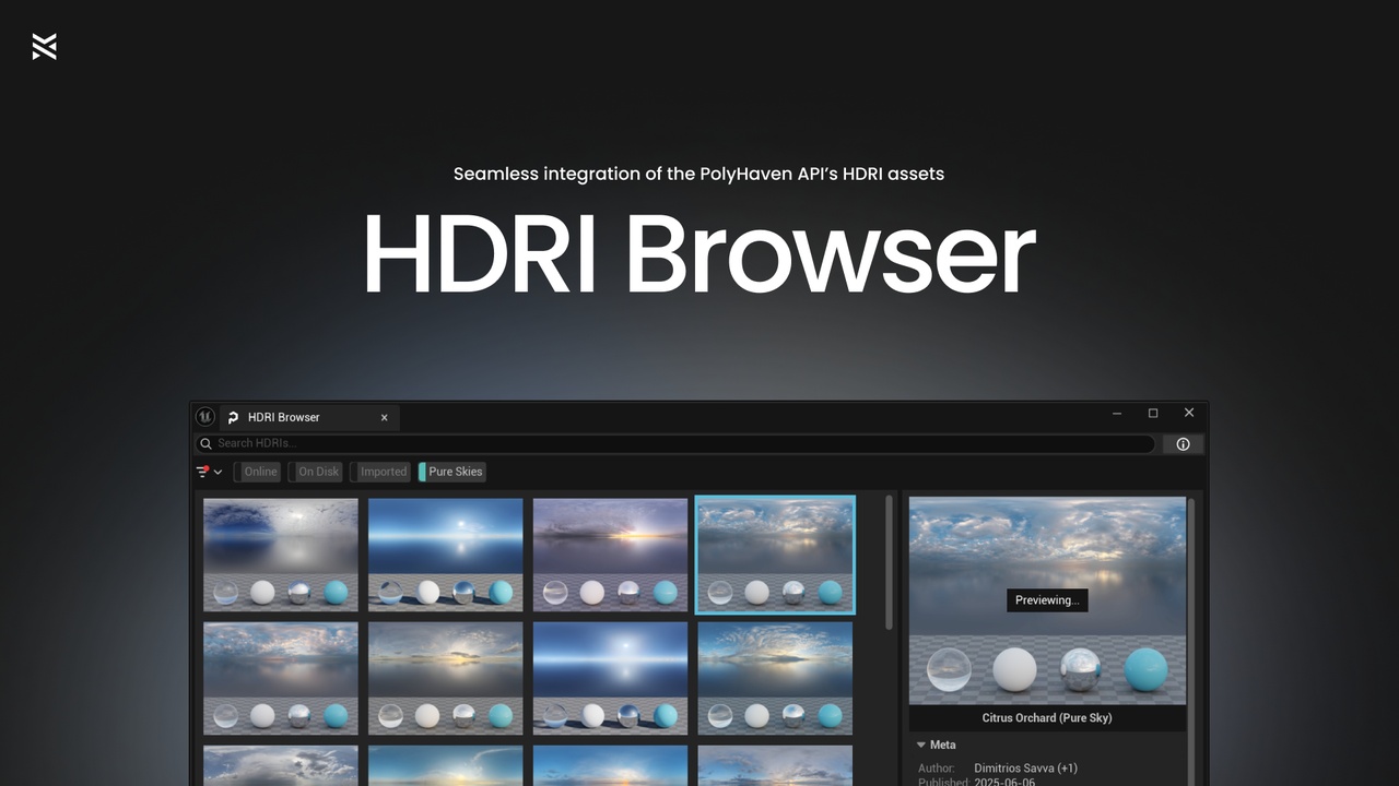 Media 1 for listing HDRI Browser