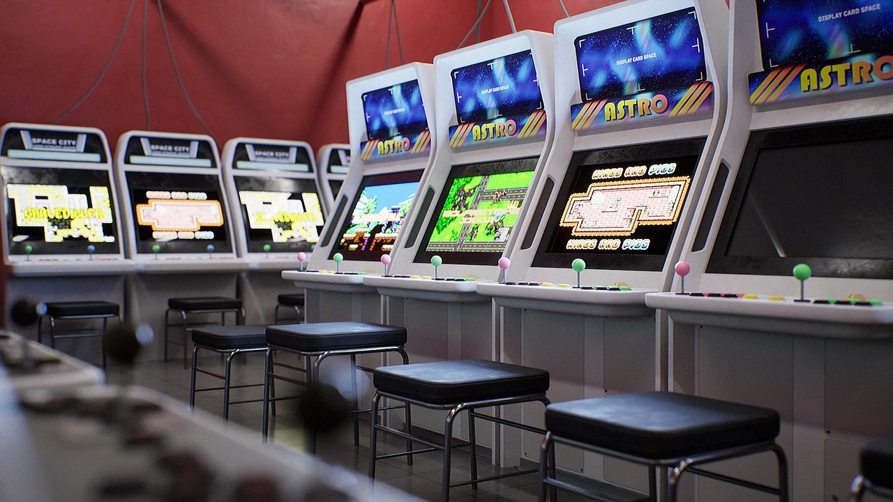 Media 1 for listing Japanese Arcade - Environment & Prop Pack
