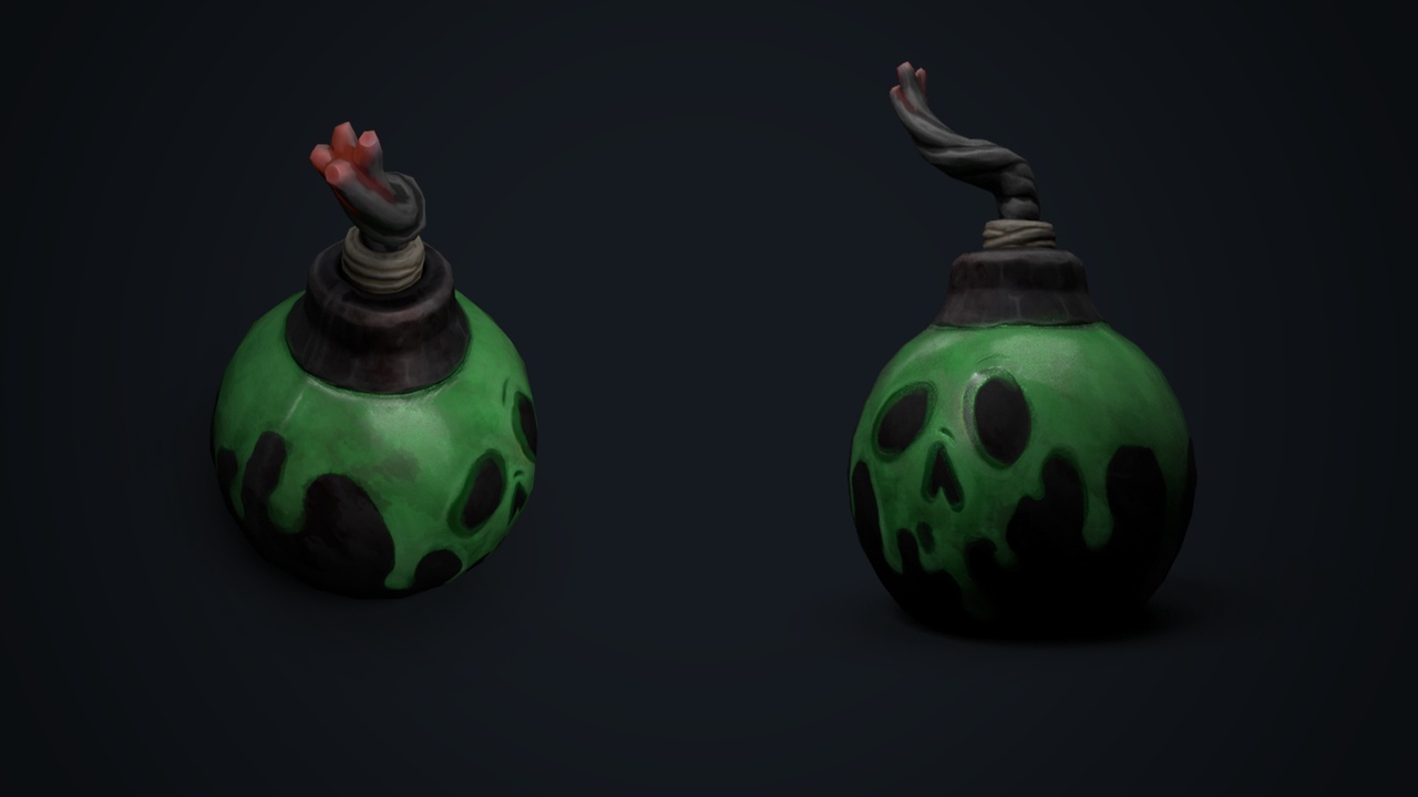 Media 1 for listing Stylized Grenade