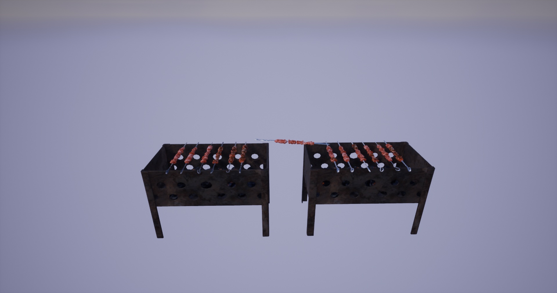 Media 1 for listing Kebab Shashlik BBQ Grill (Soviet / Middle Eastern)