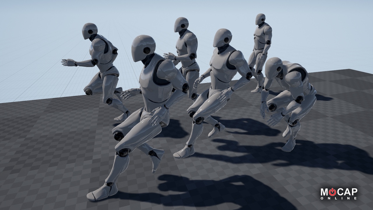 Media 1 for listing MoCap Online Free Animation Pack | UNREAL 3D Character Animations for FAB Market